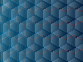 Abstract Hexagon Background