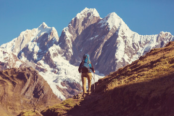 Fototapeta premium Hike in Peru