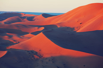 Fototapeta na wymiar Sand desert