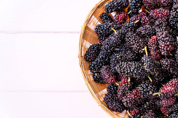 fresh mulberry bowl