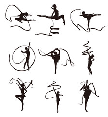 Gymnastic Silhouettes