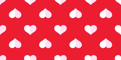 heart Seamless pattern vector valentine isolated wallpaper background doodle cartoon