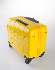 bag or travel suitcase on a background.