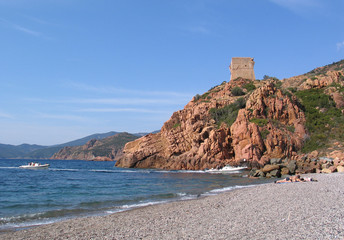 Fototapeta na wymiar Porto - Corsica - France
