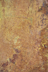 Cracked and peeling paint old wall background. Classic grunge texture.