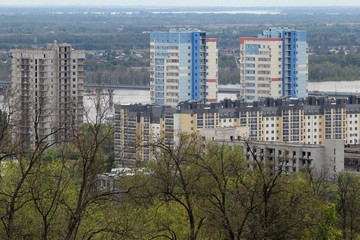 city Volgograd spring