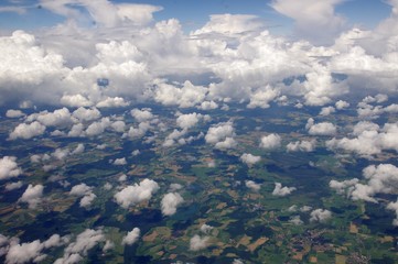 Himmel Sky Wolken Clouds Flight