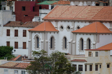 Obraz premium Parish of San Juan. Vallehermoso. La Gomera. Canary Islands. Spain.