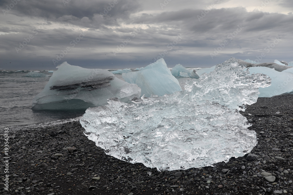 Canvas Prints eis am jökulsarlon, island