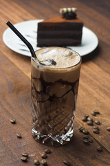 iced coffee latte