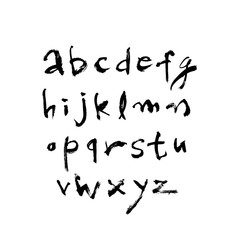 벡터 문자 / 손으로 쓴 글씨체