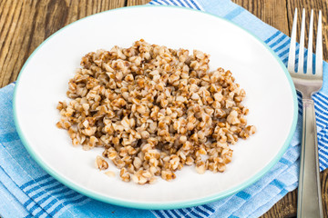 Buckwheat porridge, foods carbohydrates