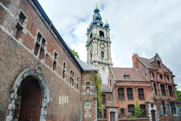 Belfry of Mons in Belgium.