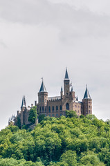 Fototapeta na wymiar Hohenzollern Castle in Baden-Wurttemberg, Germany