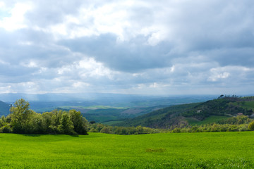 Tuscany Landscape - Volterra