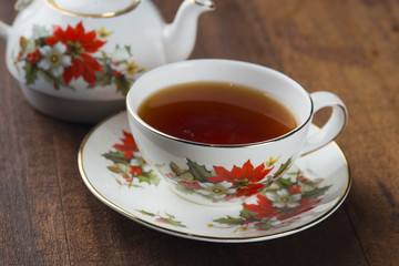 tea in cafe