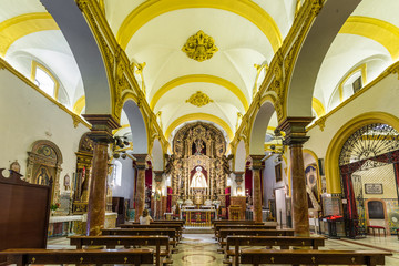 Fototapeta na wymiar The parish of Our Lady of La O in Seville, Spain.