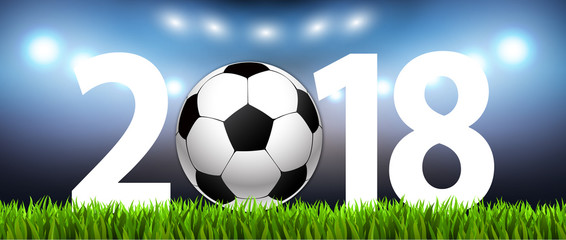 Obraz premium Fussball 2018