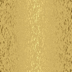 Gold foil seamless pattern, golden abstract background 