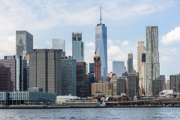 Obraz premium Lower Manhattan from Brooklyn