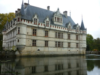 Fototapeta na wymiar Château de d'Azay le Rideau, Indre et Loire, France