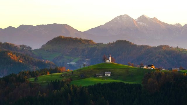 Sveti Tomaz church in Slovenia