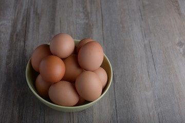 eggs in bowl