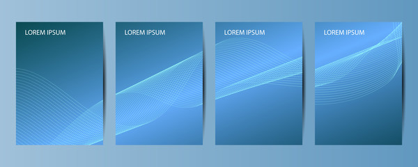 Abstract vector modern brochure annual report design templates future Poster template design.