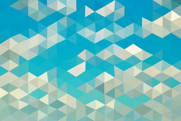 Blue grey low polygonal background vector