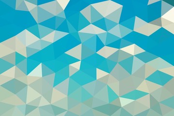 Blue grey low polygonal background vector