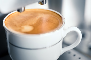 cup of coffee closeup