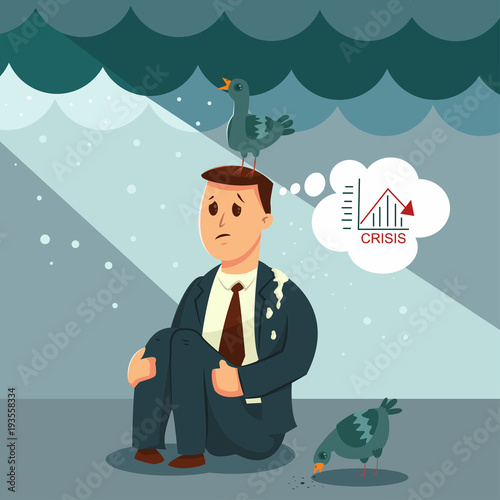 Download Man Sad Cartoon Pic Background
