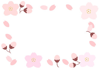 桜のフレーム