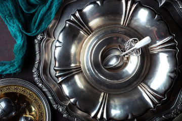 Old silver ware