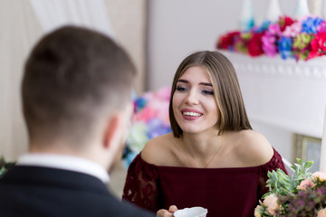 Young couple in love