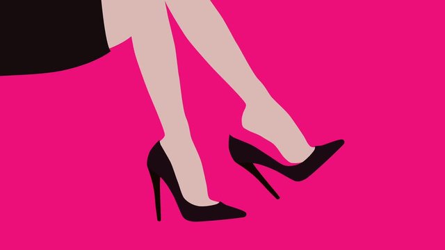 women dangling a shoe
