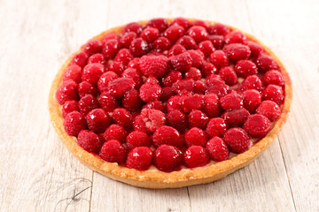 delicious raspberry tart