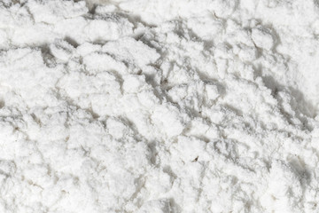 pure white flour, photo close-up, background image