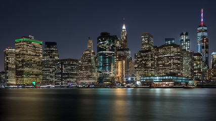 New York Skyline night