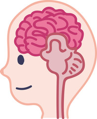 脳のイラスト素材