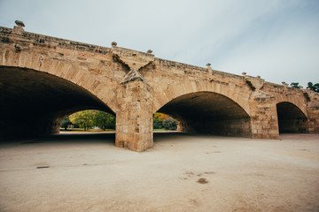Fototapeta premium One of the bridge in Valencia
