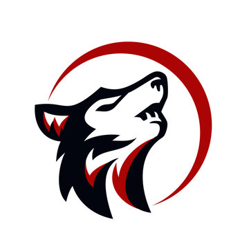 Wolf Logo Stock Vector