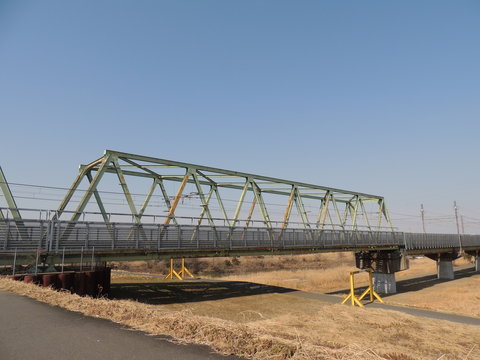 Arakawa Bridge On Musashino Line　武蔵野線の荒川橋梁