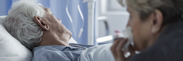 Panorama of dying elderly patient