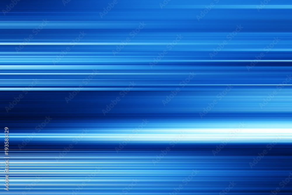 Wall mural blue motion blur abstract background