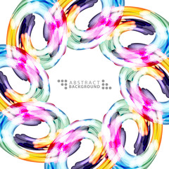 Geometric colorful abstract background