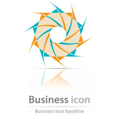 Originally created business icon