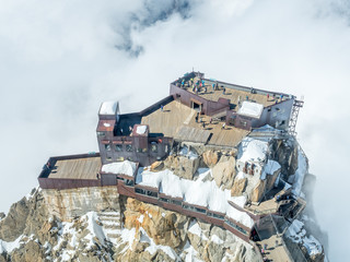 Mont Blanc mountain in France