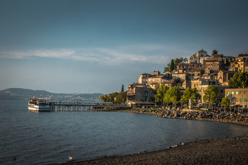Fototapeta premium Bracciano Lake - Roma - Italy