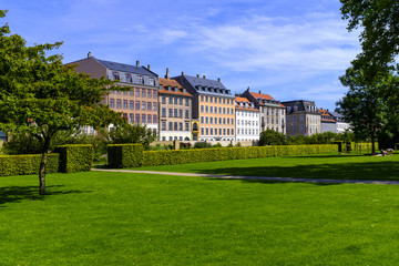 Denmark - Zealand region - Copenhagen city center - panoramic view of the royal King’s Garden Kondens Have park